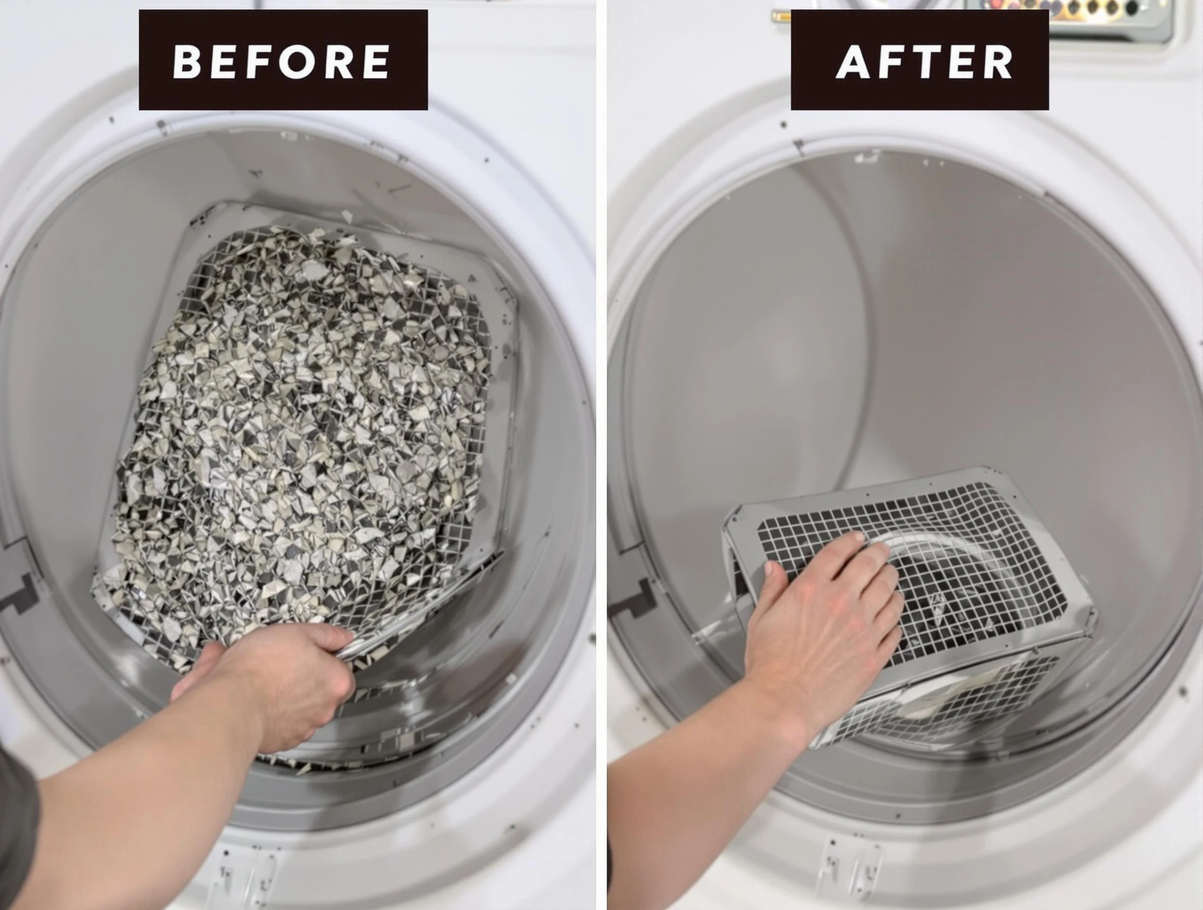 Professional lint trap cleaning by Washington Terrace Dryer Vent Cleaning in Washington Terrace