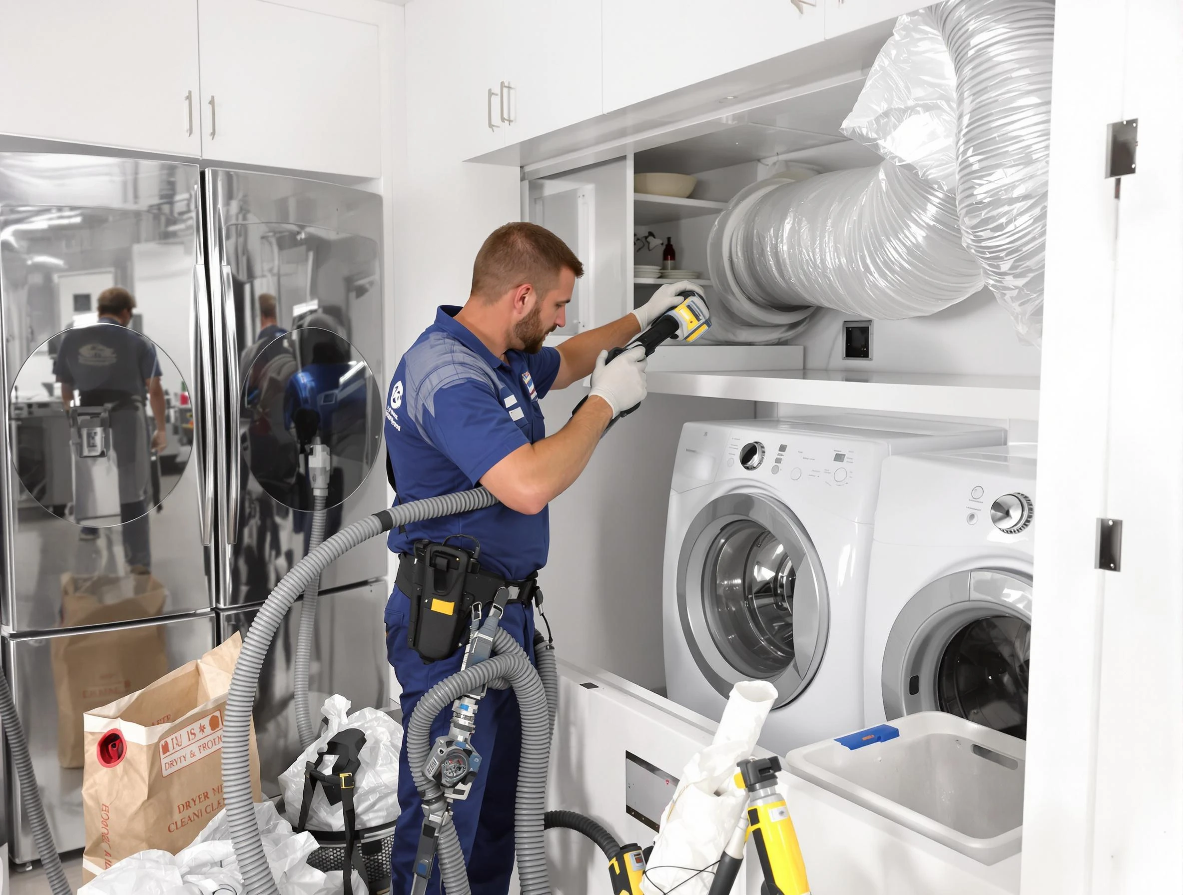 Professional duct cleaning by Washington Terrace Dryer Vent Cleaning in Washington Terrace