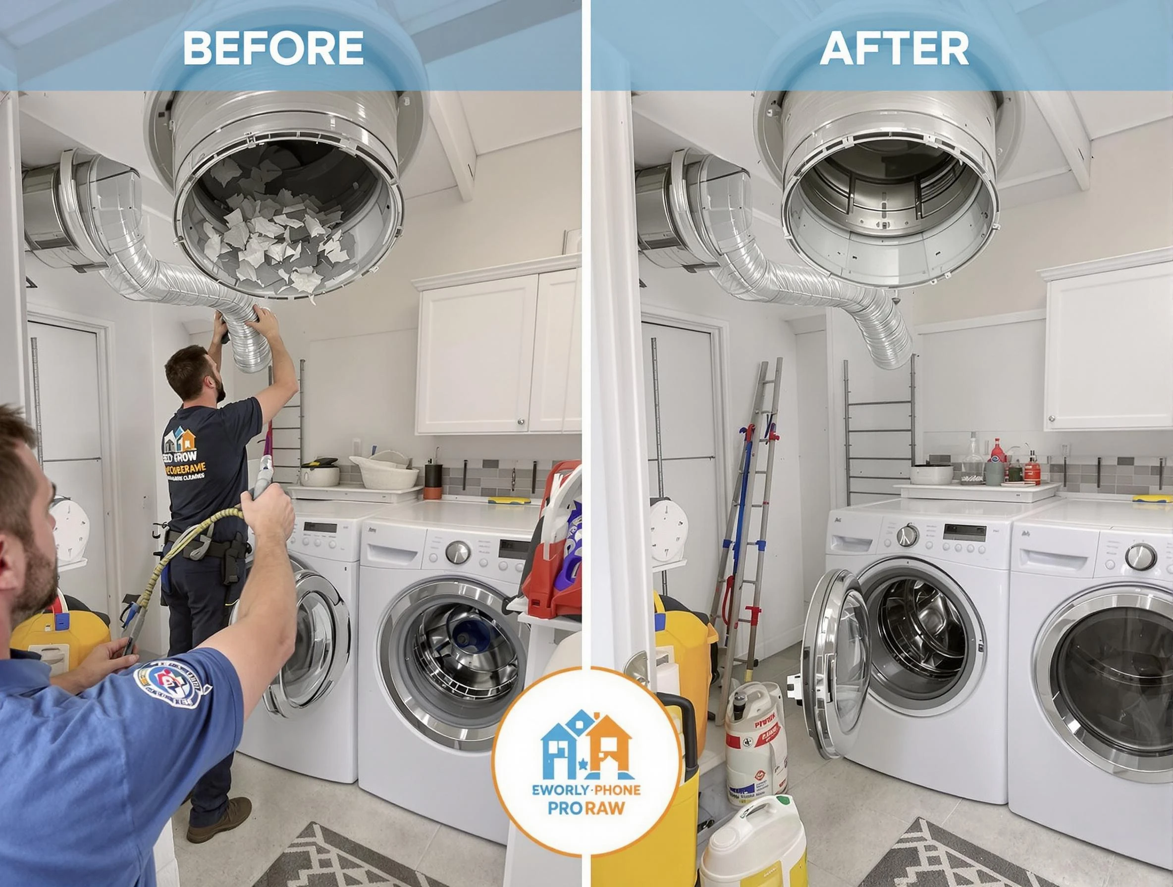 Residential dryer vent cleaning by Washington Terrace Dryer Vent Cleaning in Washington Terrace